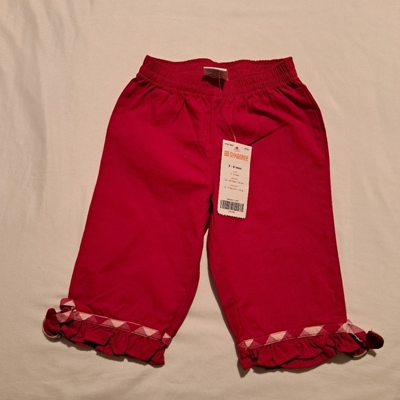 Gymboree girls 3-6 months red watermelon design pants Outlet NWT - Picture 1 of 7
